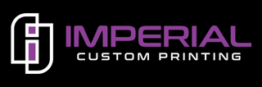 Imperial Custom Printing Logo on a black background